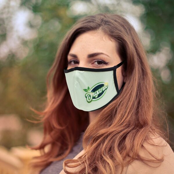 Standard 3D Face Mask with Nose Bridge